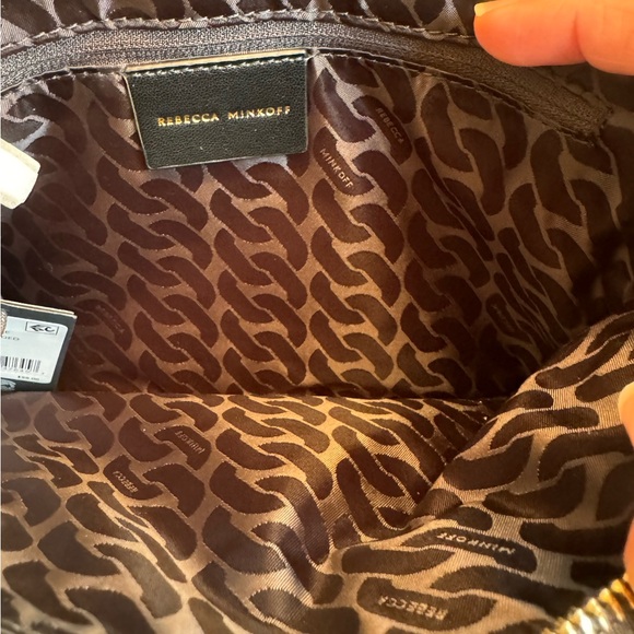 ❤️ Rebecca Minkoff Star-studded Large Wristlet/Clutch/Makeup Bag - Picture 5 of 5